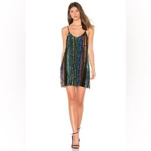 Show Me Your Mumu Vivian Multicolor Sequin Slip Dress